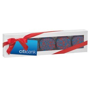 Luxury Chocolate Covered Oreo® Gift Box - Nonpareil Sprinkles (5 pack)