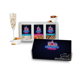 3 Way BoOz.y Snacks Gift Set in Mailer Box - Happy Hour