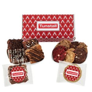 Fresh Baked Cookies & Brownies Gift Set - 10 pieces - in Mailer Box