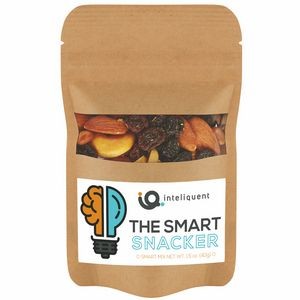 Resealable Kraft Pouch w/ Smart Mix