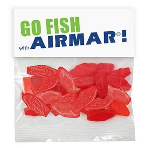 Small Red Swedish Fish Candy in Header Bag (2 Oz.)