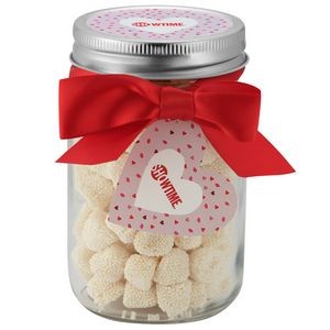 12 Oz.. Mason Jar with Candy Confections - Champagne Bubbles