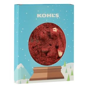 Window Box with Gourmet Cookie - Red Velvet