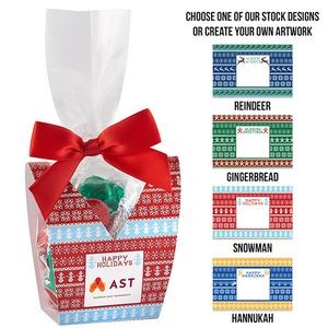 Ugly Sweater Desk Drop w/ Hershey's Holiday Kisses