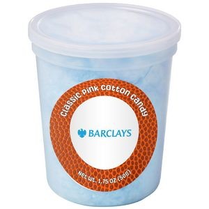 Basketball Concession Snacks - Cotton Candy Tub Blue Raspberry
