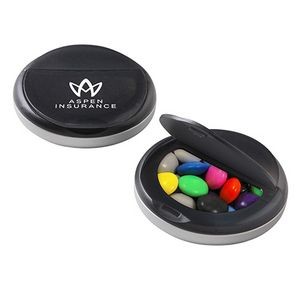 Snap Top Candy Case - Chocolate Button Candy
