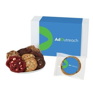 Fresh Baked Cookie Gift Set - 24 Assorted Cookies - in Gift Box