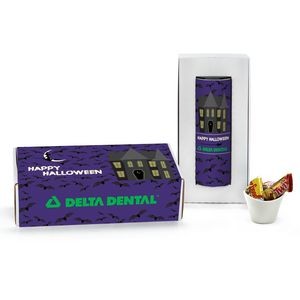 8" Single Snack Tube Mailer Box with Halloween Candy Mix