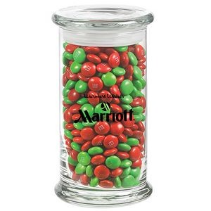 Status Glass Jar - Holiday M&M's® (20.5 Oz.)
