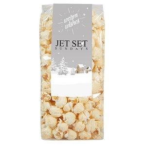 Contemporary Popcorn Gift Bag - White Cheddar Truffle Popcorn