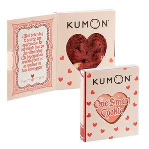 Cupid's Story Book Box with Cookie - Red Velvet