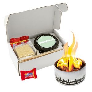 City Bonfires S'mores Night Pack featuring Tony's Chocolonely w/ Custom lid label