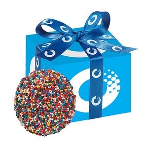 Chocolate Covered Oreo® Favor Box - Rainbow Nonpareil Sprinkles