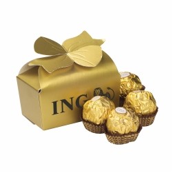 Large Bow Gift Boxes - Ferrero Rocher (4 pieces)