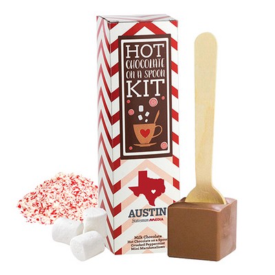 Hot Chocolate on a Spoon Kit (Milk Chocolate)