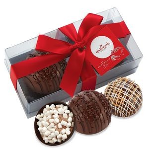 Hot Chocolate Bomb Gift Box - Deluxe Flavor - 2 Pack - Milk & Dark Delight