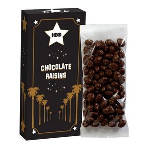 Red Carpet Snack Box - Chocolate Raisins