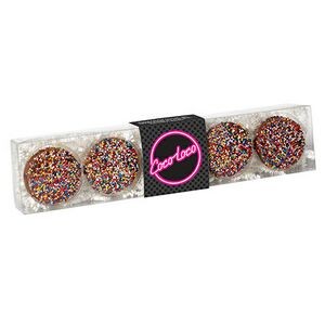 Chocolate Covered Oreo® Gift Box - Rainbow Sprinkles (5 pack)