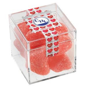 Cupid's Candy Box w/Sugar Hearts