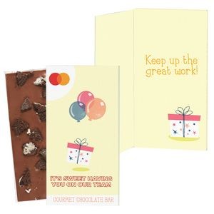 3.5 oz Belgian Chocolate Greeting Card Box (It's Sweet Having You On Our Team) - Oreo®