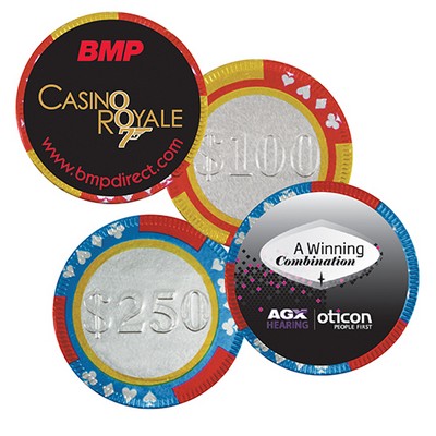 Poker Chip w/Label