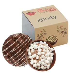 Hot Chocolate Bomb Gift Box w/ Sleeve - Grand Flavor - Cookies & Cream