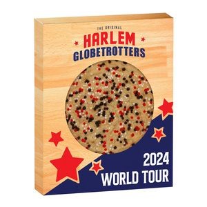 Basketball Window Box with Sprinkled Sugar Cookies - Team Color Sprinkles