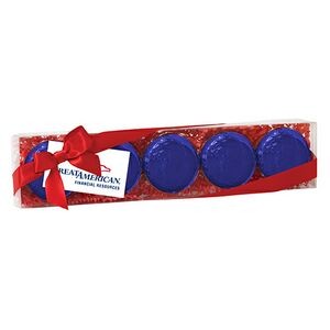 Elegant Chocolate Covered Oreo® Gift Box - Foil Wrappers (5 pack)