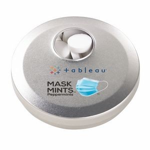 Mask Mints Spin Tin - Peppermint Powermints