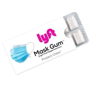 Sugar Free Peppermint Mask Gum (TM) Packs (12 Pieces)