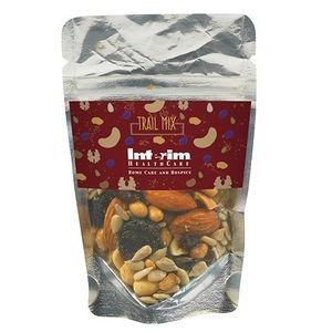 Resealable Clear Pouch w/ Trail Mix