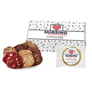Fresh Baked Cookie Nurse Appreciation Gift Set - 15 Assorted Cookies - in Mailer Box
