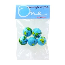 Chocolate Earth Balls in Header Bag (1 Oz.)
