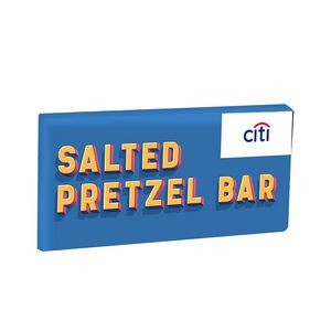 3.5 oz Chocolate Bar in Envelope Wrapper - Salted Pretzel