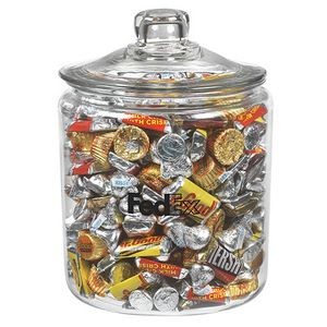 Hershey's Holiday Mix in Gallon Glass Jar