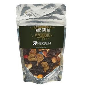 Resealable Clear Pouch w/ Hiker's Trail Mix
