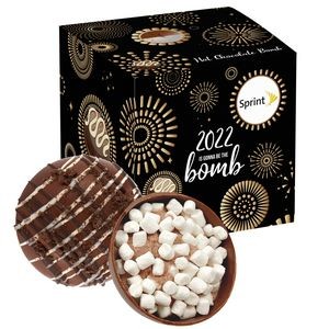 New Years Hot Chocolate Bomb Gift Box - Grand Flavor - Cookies & Cream