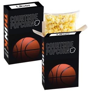 Basketball Concession Snack Popcorn Box - Butter Popcorn