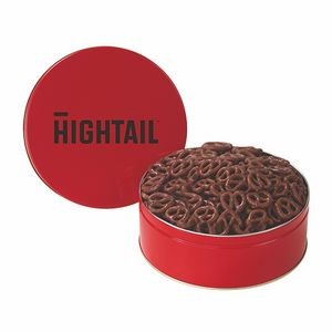 Extra Large Assorted Snack Tins - Chocolate Covered Pretzels