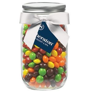 Glass Mason Jar - Skittles® (16 Oz.)