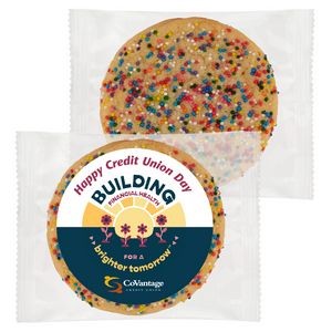 Gourmet Sugar Cookie with Rainbow Nonpareils