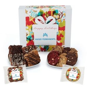 Fresh Baked Cookie & Brownie Gift Set - 30 Assorted Cookies & Brownies - in Gift Box