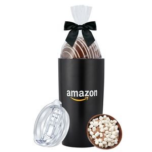 Promo Revolution - 20 oz Vacuum Sealed Straight Tumbler Gift Set w/ Hot Chocolate Bomb