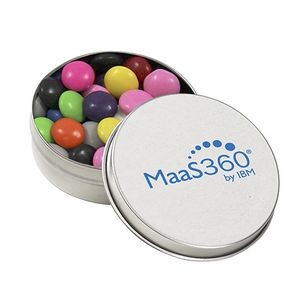 Small Round Tin - Chocolate Buttons Candy