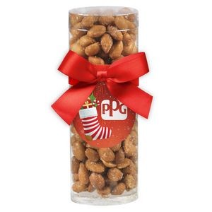 Elegant Gift Tube w/ Honey Roasted Peanuts