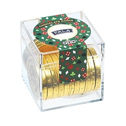 Casino Cube w/ Chocolate Gold Coins