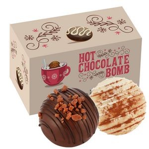 Hot Chocolate Bomb Gift Set - 2 Pack - Toffee Mocha & Horchata