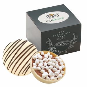 Hot Chocolate Bomb Gift Box w/ Sleeve - Original Flavor - Classic White Chocolate