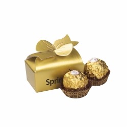 Small Bow Gift Boxes - Ferrero Rocher (2 pieces)