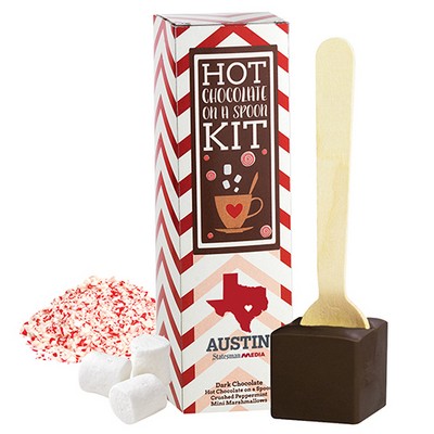 Hot Chocolate on a Spoon Kit (Dark Chocolate)